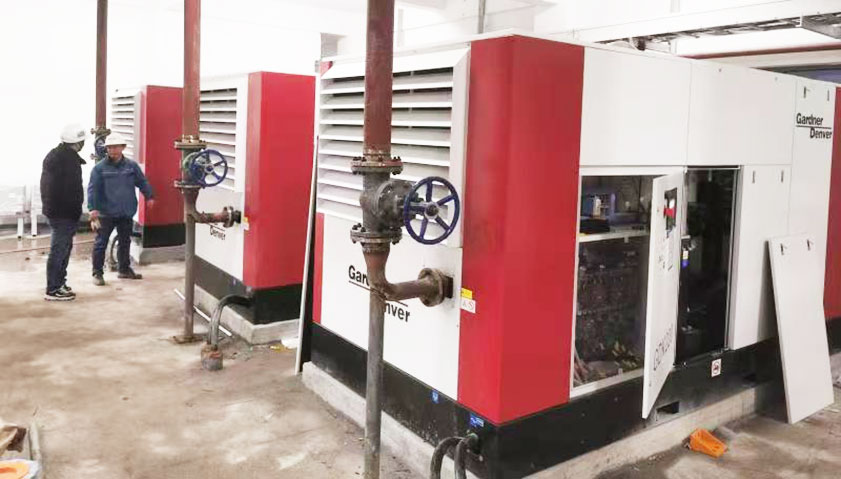 電子行業應用格南登福空壓機